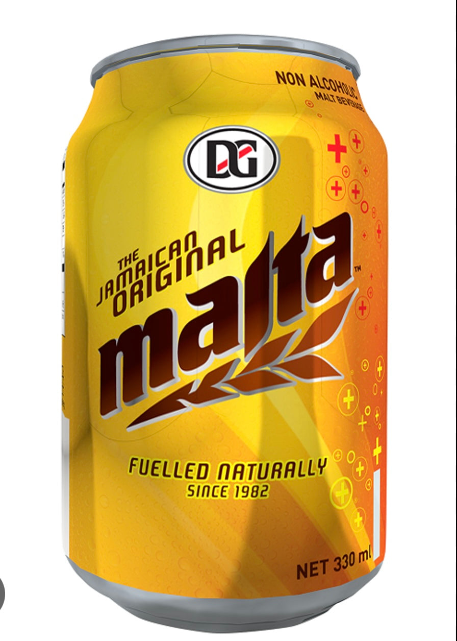 Jamaican Malta Drink (canned)